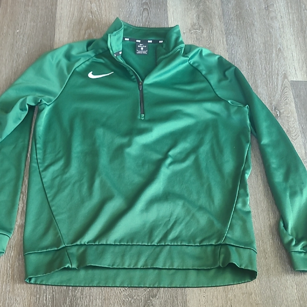 Nike Forest Green Half-Zip Pullover